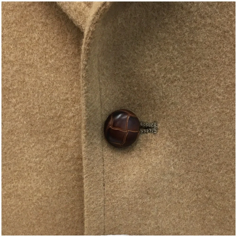VINTAGE Mens Camel Hair Blazer Sport Coat Casual‎ Jacket Size 42R Classic Suit